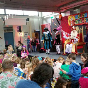 Sinterklaas bezoek